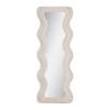VÄGGSPEGEL SUKI -TREND- - taupe, Romantik / Lanthus, trämaterial/glas (60/160/4cm) - Premium Living