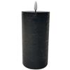 Kerze mit LED Fendy in Schwarz - Schwarz (10/20cm) - Premium Living