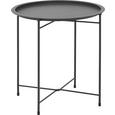 Mizica Fani - siva, Moderno, kovina (46/51cm) - Mömax modern living Mizica Fani - siva, Moderno, kovina (46/51cm) - Mömax modern living