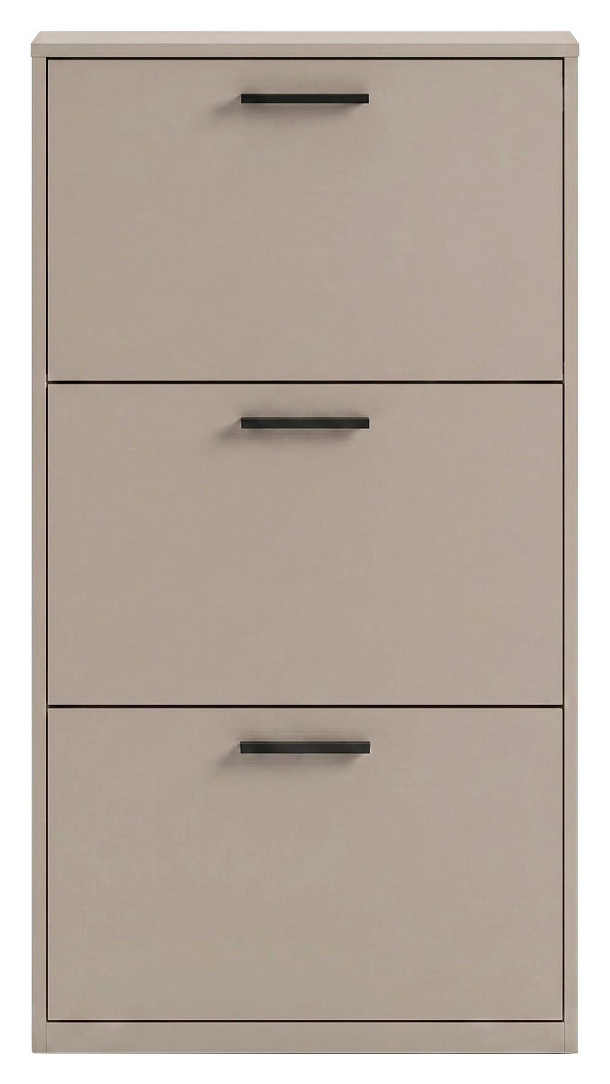 Ormar Za Cipele Tiger 3 - kašmir/crna, Konvencionalno, drvni materijal/metal (64/119,7/26cm) - Modern Living