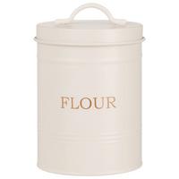 Vorratsdose Berta in Beige ca. 1,2l - Beige/Creme, MODERN, Metall (11/15cm) - Modern Living