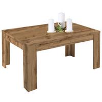 Dohányzóasztal Tölgy Színű Dalos - tölgyfa/fehér, Konventionell, faalapú anyag (90/45,5/50cm)