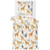 Kinderbettwäsche Tierwelt Multicolor ca. 140x200cm - Multicolor, Textil (140/200cm) - Mömax