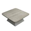 COUCHTISCH THIAGO - Creme, MODERN, Holzwerkstoff/Stein (55/34/55/34/32/46cm) - Bessagi Home