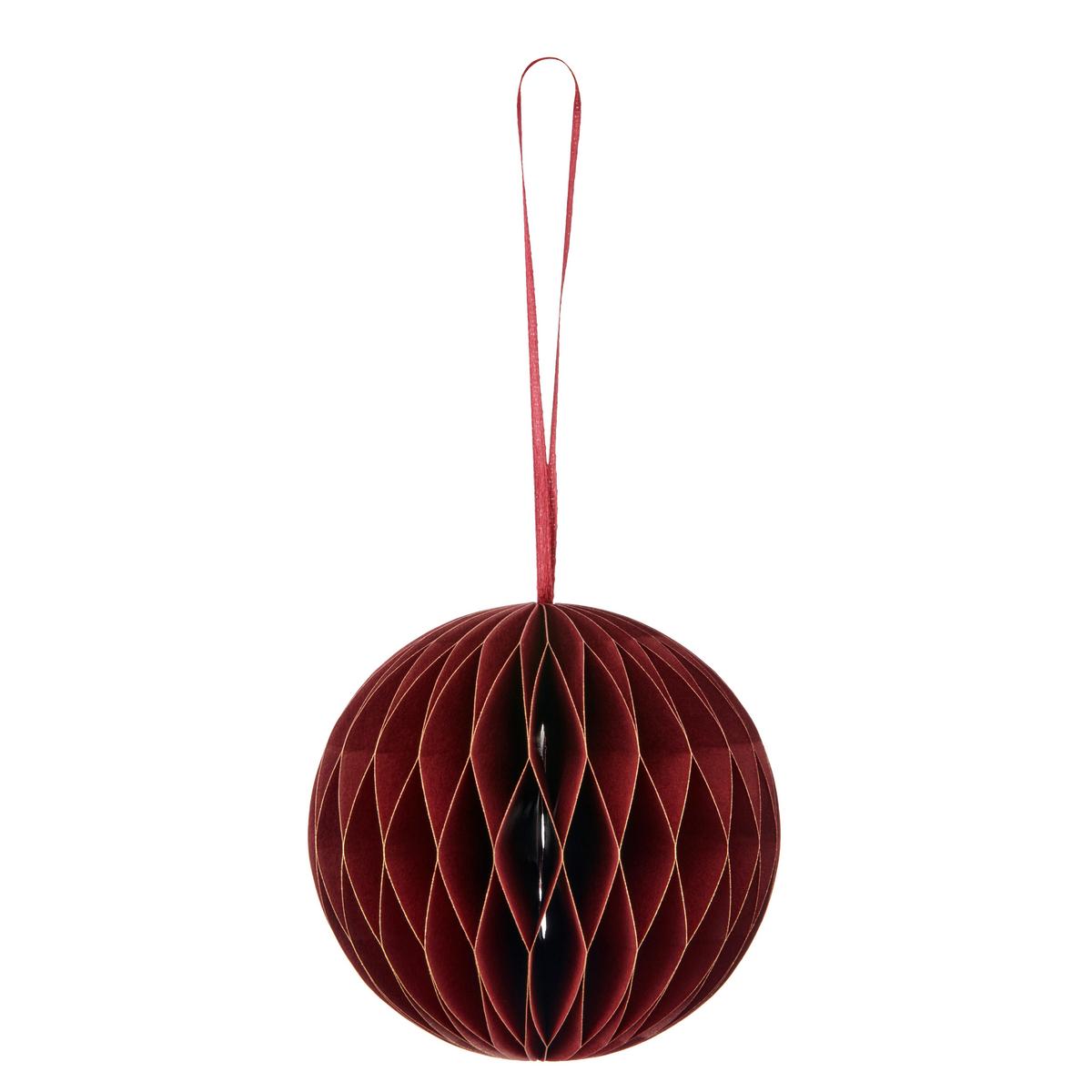 Dekorativni Obesek Papierhänger I - temno rdeča, Basics, papir (10/10/10cm) - Mömax