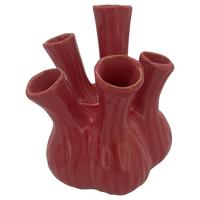 Dekovase Polly Pink - Pink, MODERN, Keramik (13.5/13.5/16cm) - Mömax