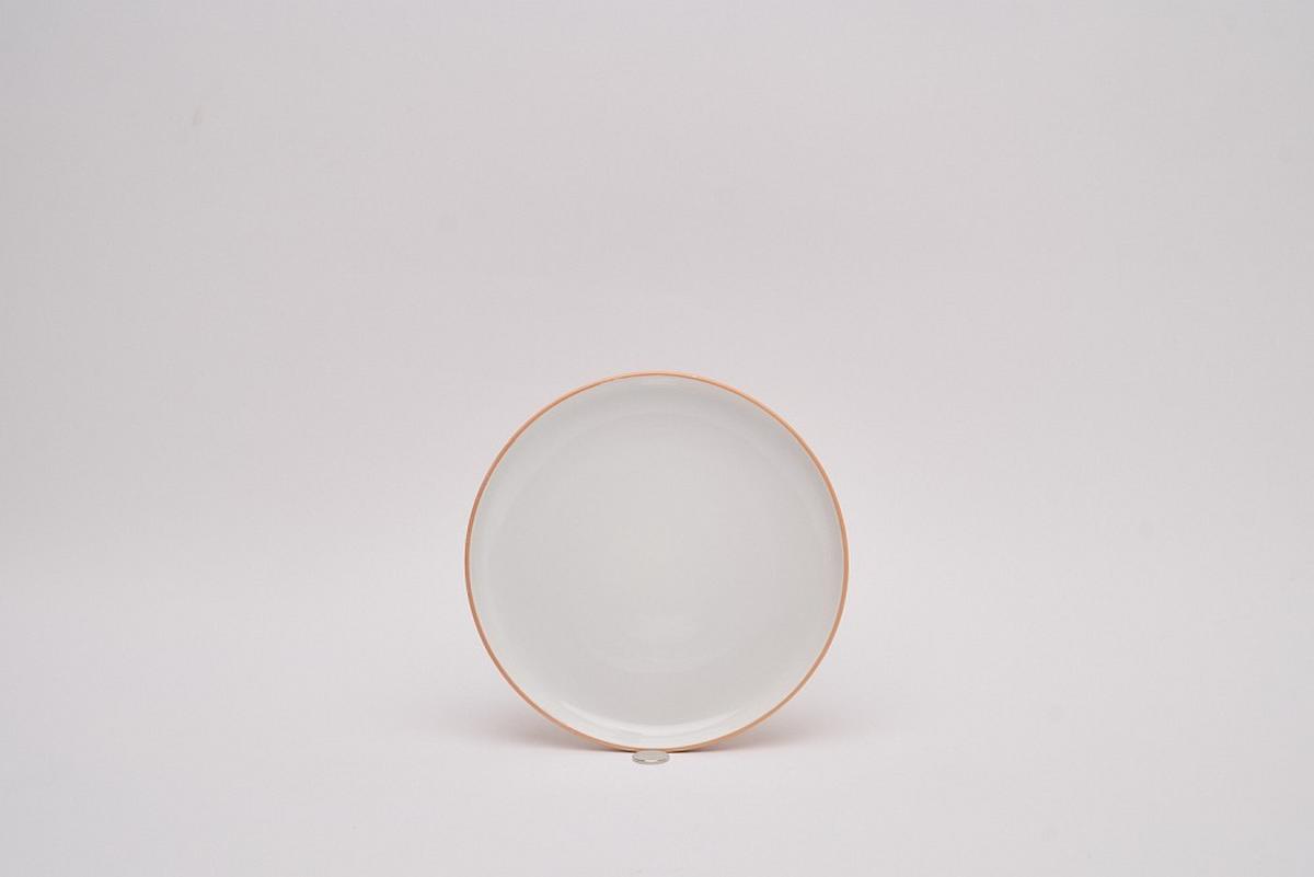 SERWIS OBIADOWO-ŚNIADANIOWY TERRA NOVA - biały/brązowy, Trend, ceramika - Novel