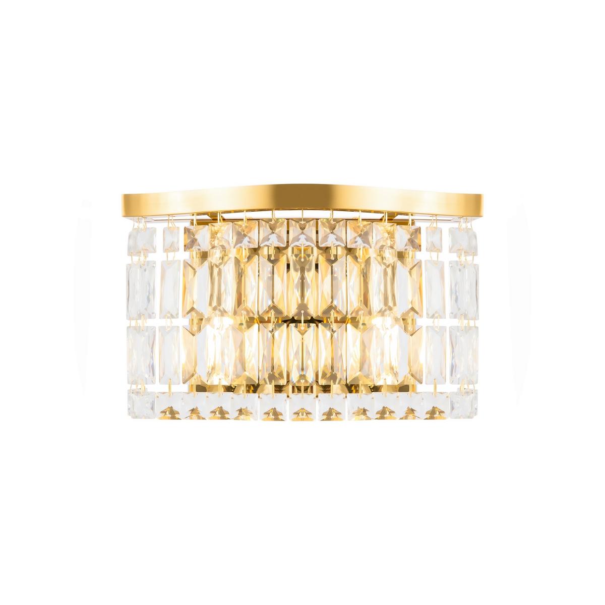 WANDLEUCHTE DUNE - Goldfarben, Trend, Metall (31/10.5/18cm) - MAYTONI