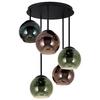 TAKLAMPA GREN - röd/grön, Modern, metall/glas (42/58,8cm) - Mömax