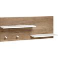 Wandregal in Braun/Weiß - PREMIUM LIVING