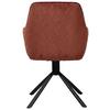 STOL MED ARMSTÖD QUEENS - vinröd/svart, Design, metall/textil (60/89/64cm) - Mömax