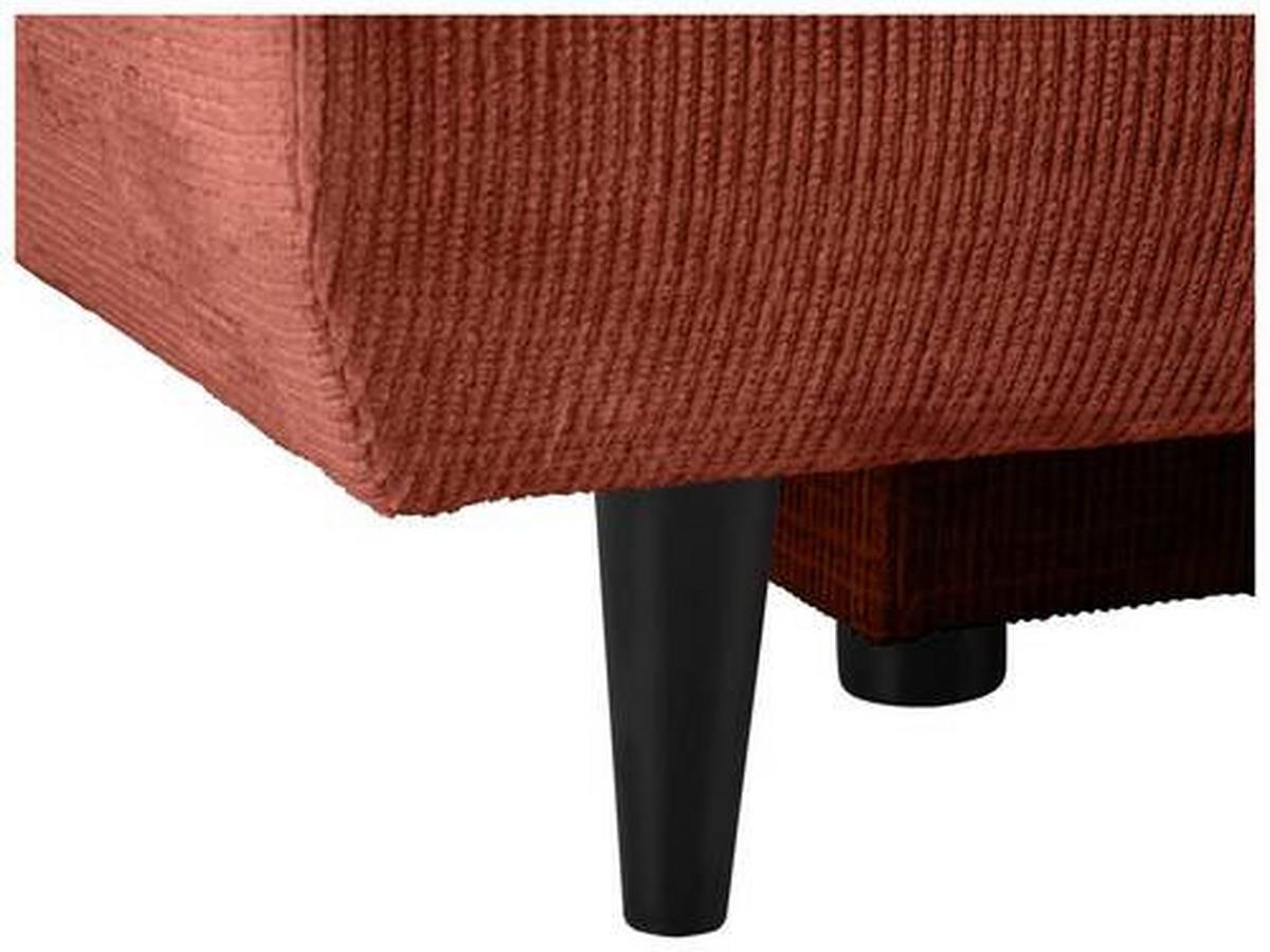 CANAPEA EXTENSIBILĂ VIRGO - teracotă, Konventionell, textil (212/97/105cm) - Modern Living