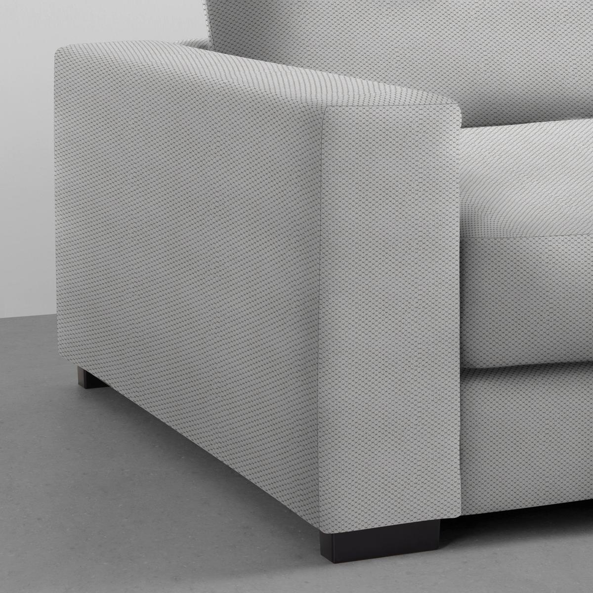 Ecksofa Pedro Hellgrau - Hellgrau, MODERN, Textil (265/83/180cm) - Mömax