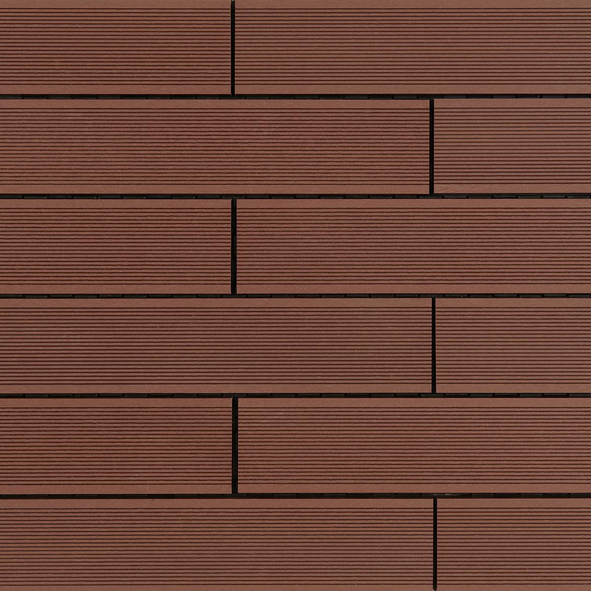 DESKA TARASOWA RT-004 BROWN - brązowy, Basics, tworzywo sztuczne (59,2/13,4/3,3cm) - Ambia Garden