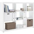 Predelna Stena Regal Prato - bela, Moderno, leseni material (152,4/119,8/34cm) - Mömax modern living Predelna Stena Regal Prato - bela, Moderno, leseni material (152,4/119,8/34cm) - Mömax modern living