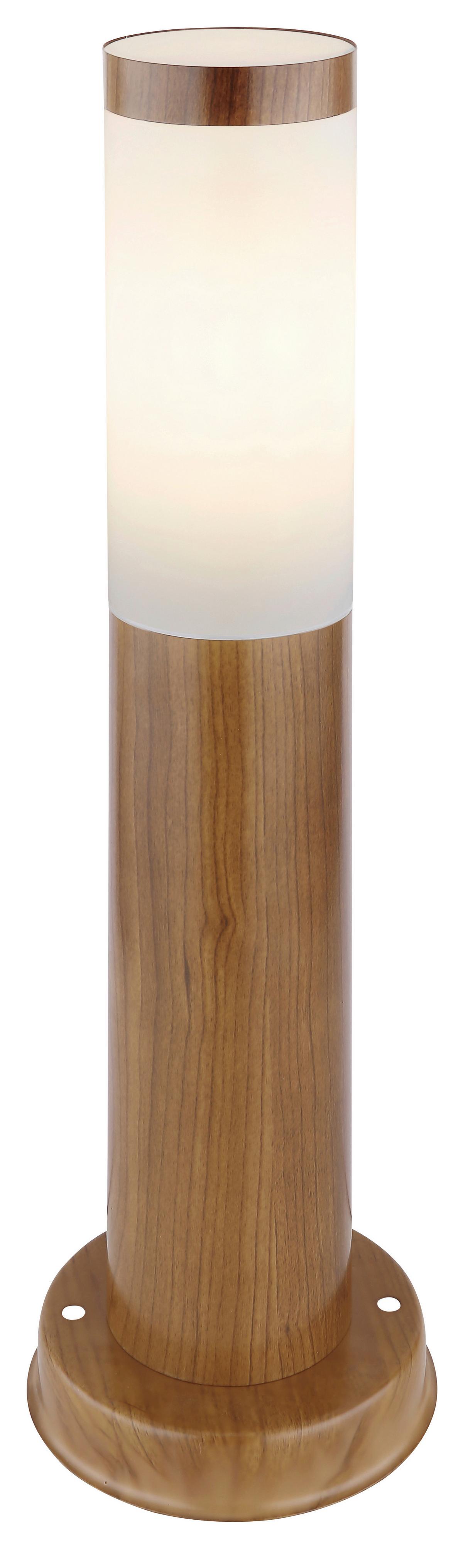 Zunanja Svetilka Boston, 60 W - opal/rjava, Basics, kovina/umetna masa (12,7/45cm) - Globo