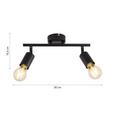 Strahler Martha max. 60 Watt - Schwarz, MODERN, Metall (30/8/15,5cm) Strahler Martha max. 60 Watt - Schwarz, MODERN, Metall (30/8/15,5cm)