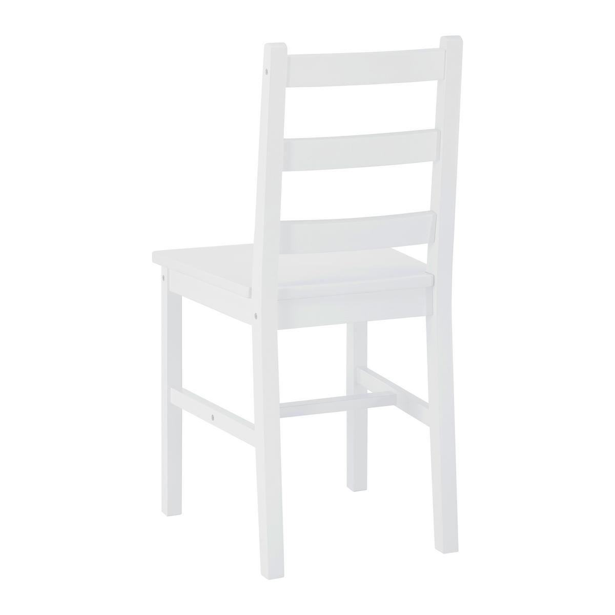Tischgruppe "matias", Ca. 108x65 Cm - Weiss, Modern, Holz (108/73/65cm) - Bessagi Home