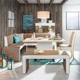 Stuhl in Schlamm/Weiß - Schlammfarben/Buchefarben, MODERN, Holz/Textil (49/105/48cm) - MODERN LIVING