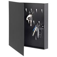 SKRZYNKA NA KLUCZE DUNJA - czarny, Basics, metal (30/30/4cm)