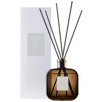 Raumduft Aquatic Freshness Braun ca. 500ml - Klar/Weiß, Design, Glas (500ml) - Inscent