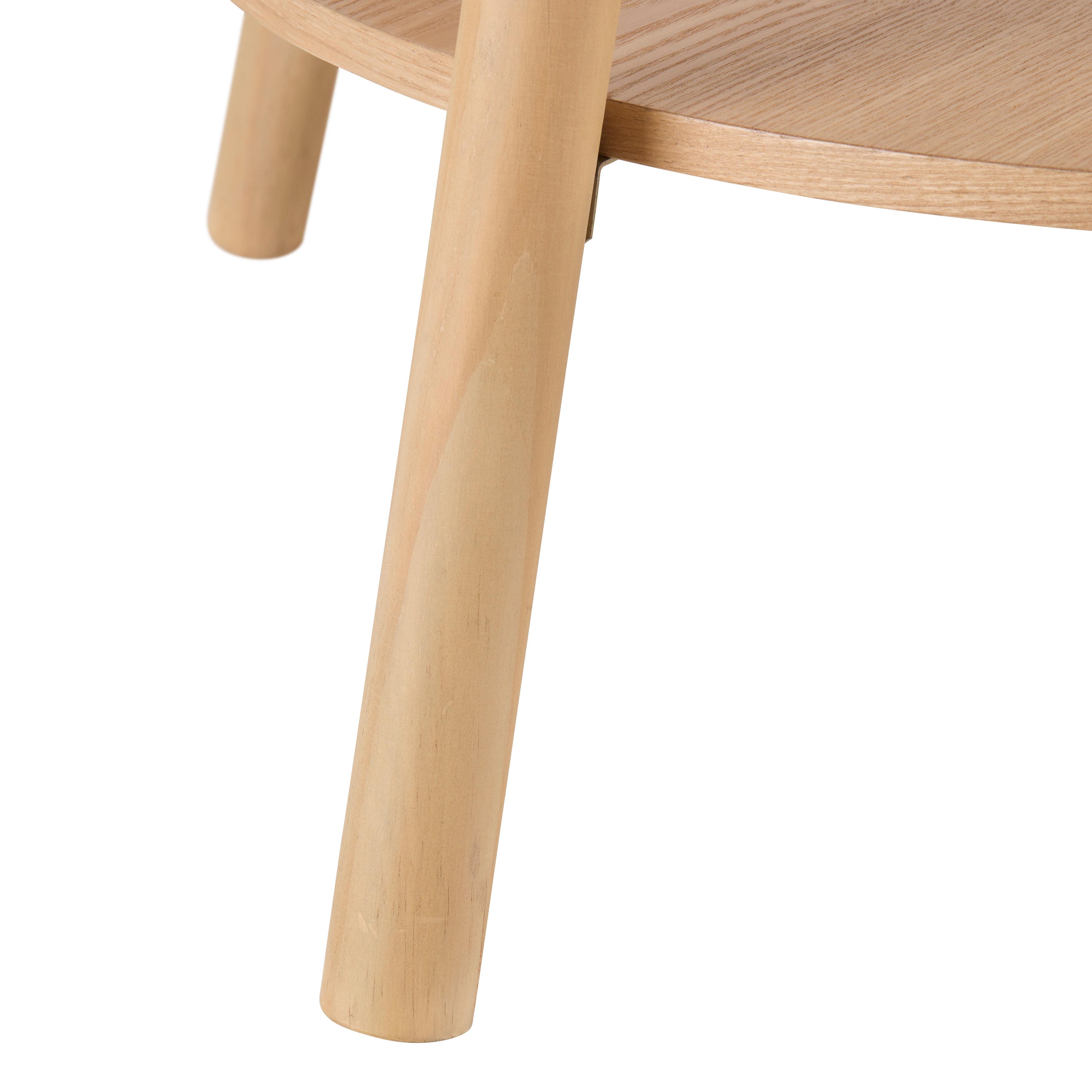 SOFFBORD FREDDY - naturfärgad, Modern, trämaterial/trä (60/43cm) - Mömax