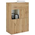 Kommode Eiche/Weiß - Eichefarben, MODERN, Holzwerkstoff (73/110/40cm) - Mömax modern living Kommode Eiche/Weiß - Eichefarben, MODERN, Holzwerkstoff (73/110/40cm) - Mömax modern living