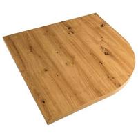 Eckverbindungsplatte in Eiche Artisan - Eiche Artisan, MODERN, Holzwerkstoff (80/80cm) - Mömax