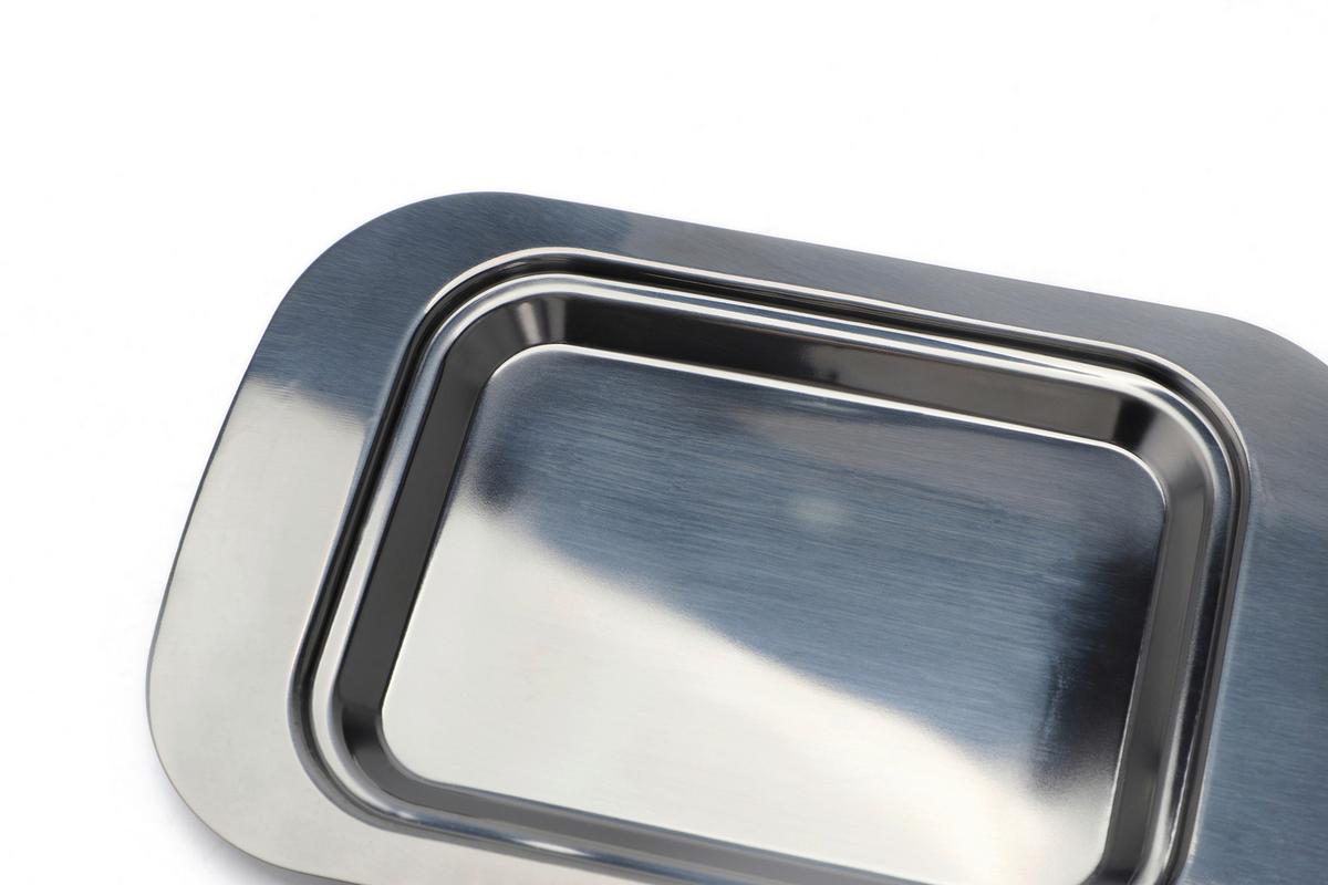 Posodica Za Maslo Butterdose, Črna - črna/visoki sijaj, Basics, kovina (18,5/12,2/7,0cm) - Echtwerk