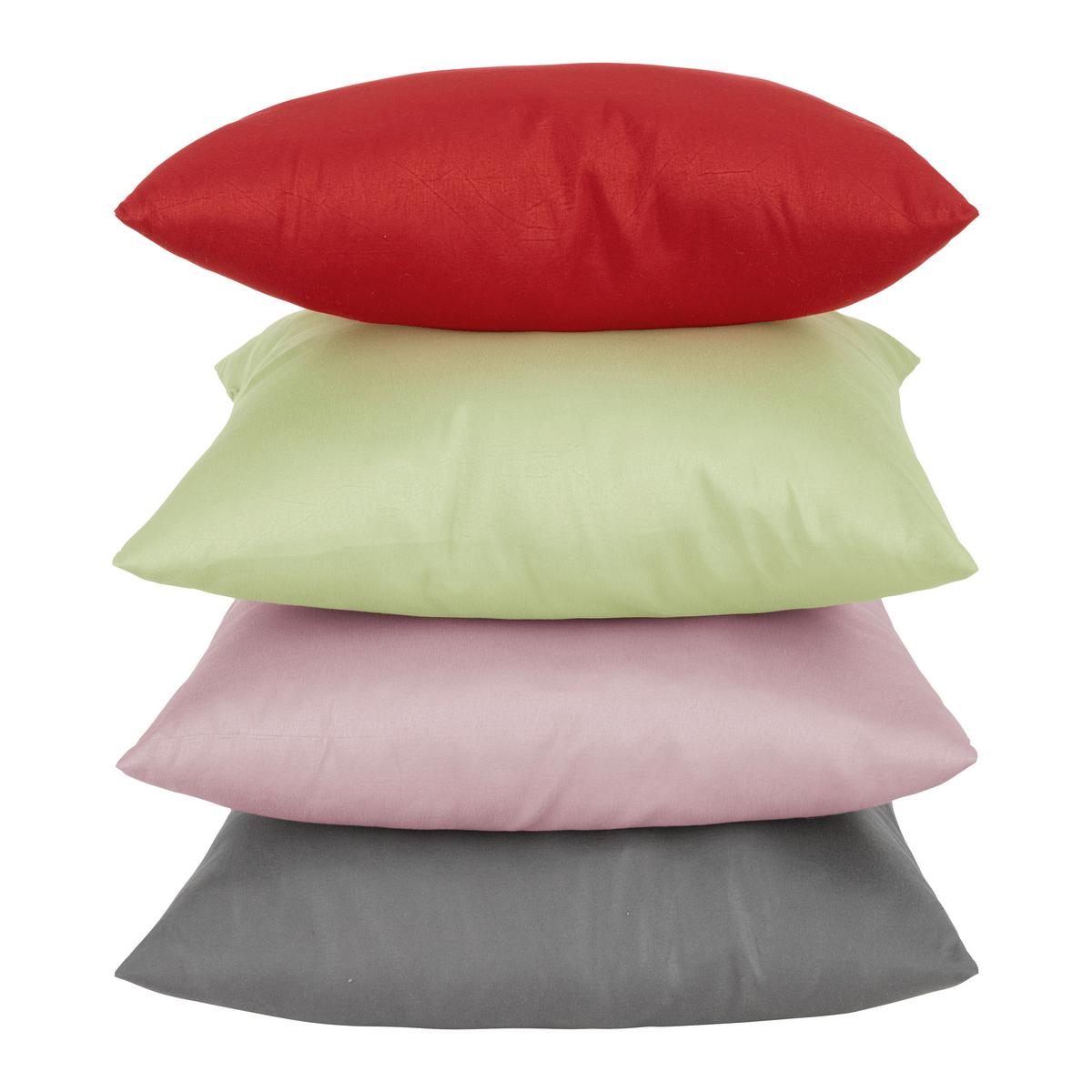 Zierkissen Maxi in diversen Farben - Anthrazit/Gelb, Textil (40/40cm) - Modern Living