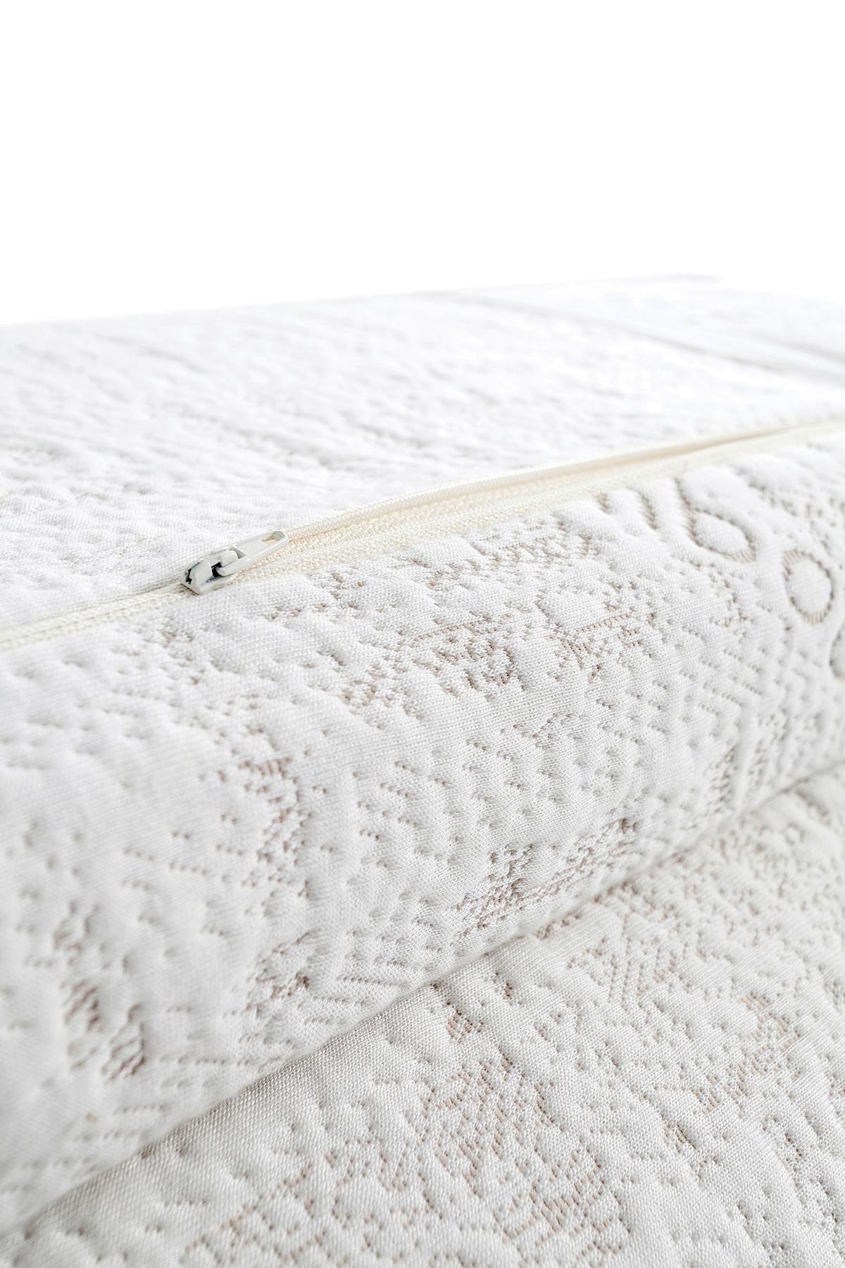 Faltmatratze Kaltschaum H2 ca. 80x200cm - Beige, Basics, Textil (80/200cm) - Yatas