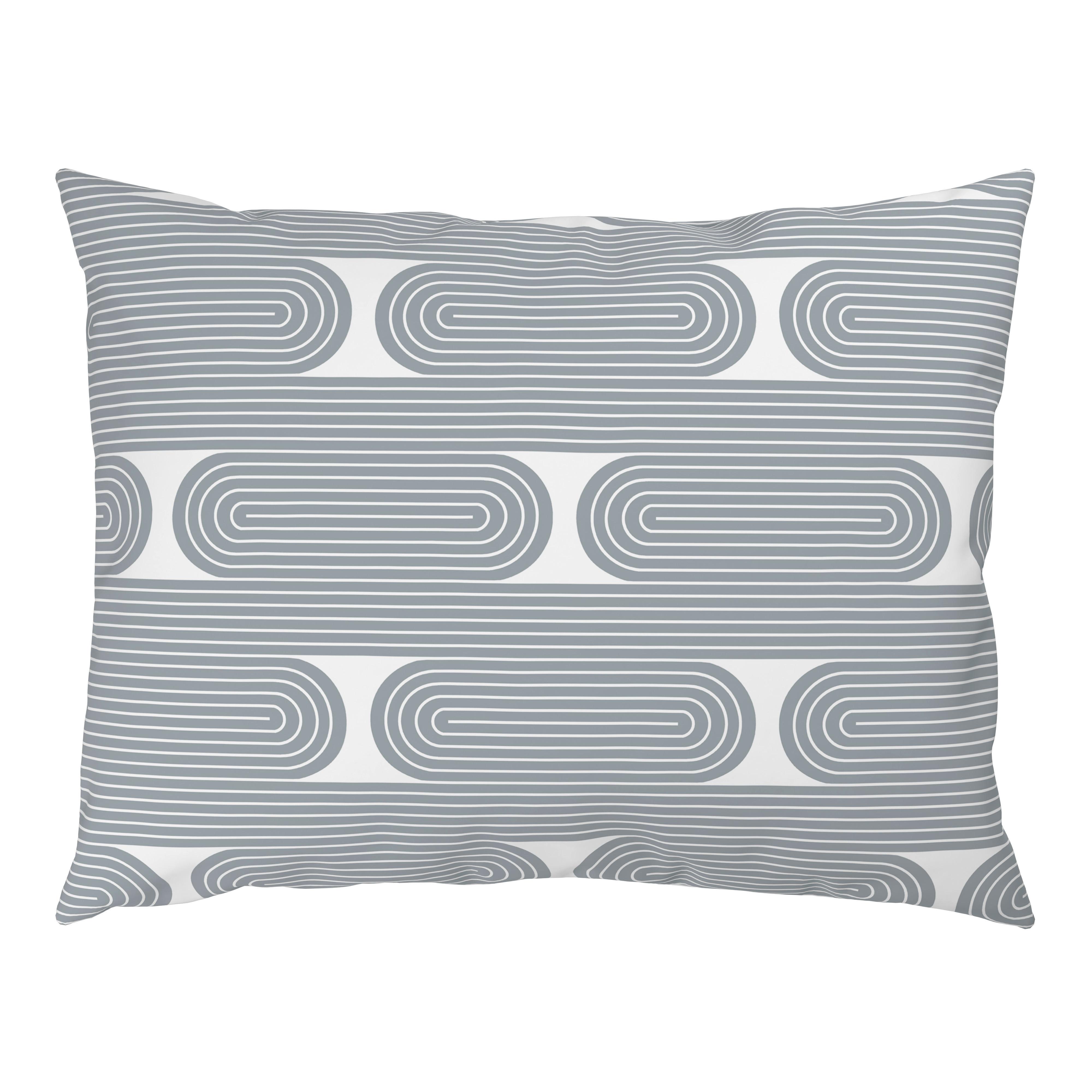 Posteljnina Retro - modra/bela, Moderno, tekstil (140/200cm) - Mömax