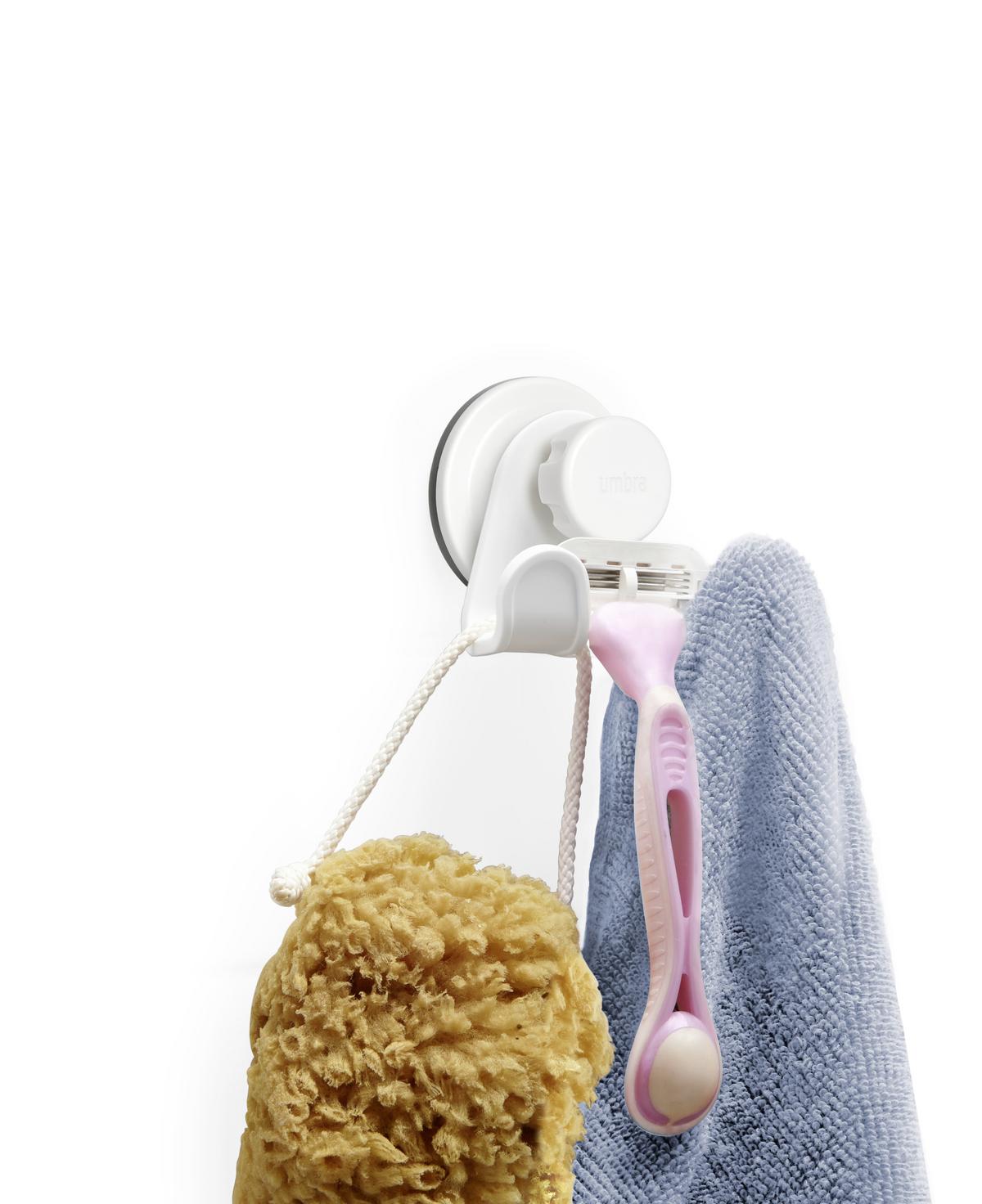 Haken Easy aus Kunststoff - Weiss, Modern, Kunststoff (7,72/5,61/7,7cm) - Premium Living