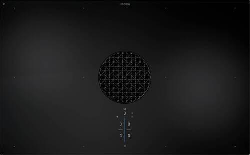 KOCHFELD-DUNSTABZUG-KOMBI 40.002.162 - Schwarz, Konventionell, Glas/Metall (83/19,9/51,5cm) - Bora
