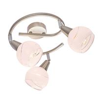 LED-Strahler Elliott in Nickelfarben max. 5 Watt - Basics, Glas/Metall (25/21cm) - Globo