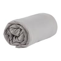 Spannleintuch Promo Grau ca. 180x200cm - Grau, Textil (180/200/30cm)