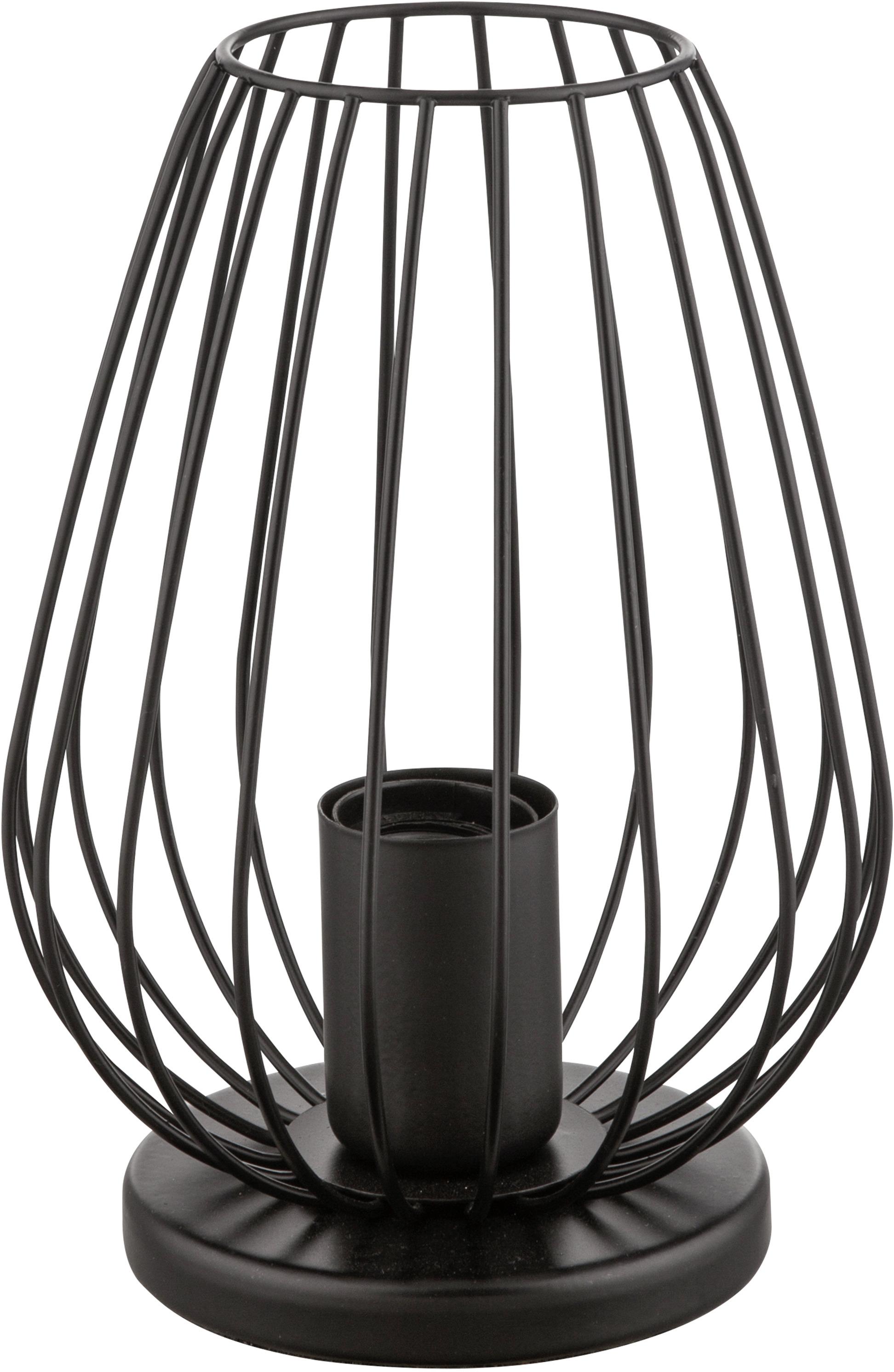 Tischleuchte Dioder max. 60 Watt - Schwarz, LIFESTYLE, Metall (16/23cm) - Mömax