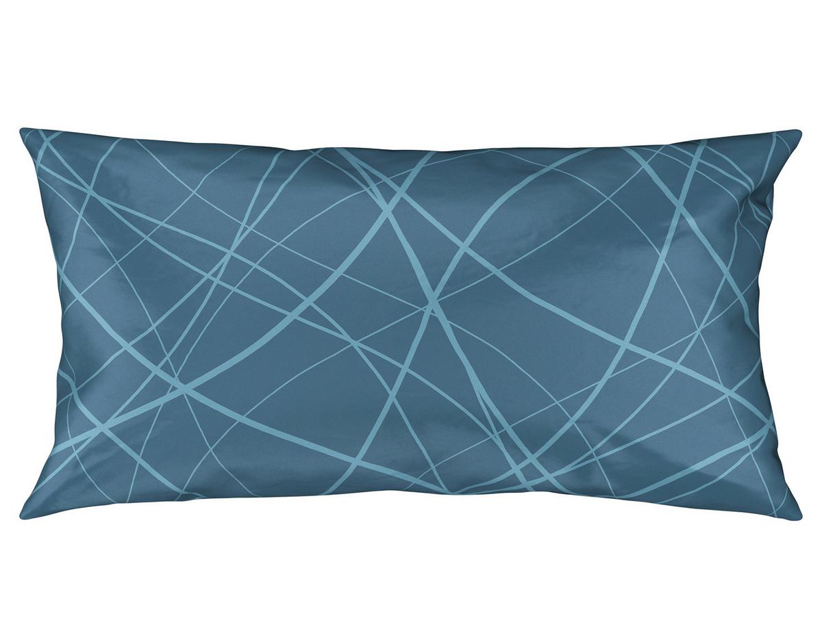 Husă de pernă Alex Design - albastru, Modern, textil (40/80cm) - Premium Living