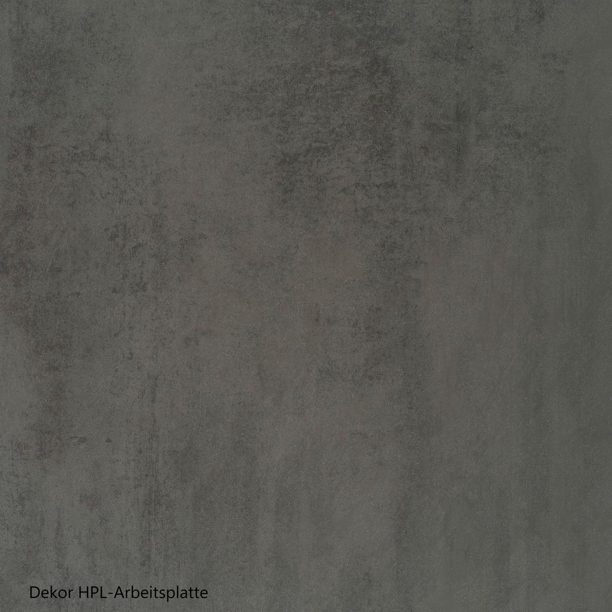 Küchenzeile Monza ohne Geräte ca. 300cm Grau/Weiß + Spüle - Weiß Hochglanz/Weiß, LIFESTYLE, Holzwerkstoff (300cm) - Held