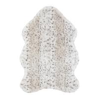 Umjetno Krzno Ice Cat 60x90cm - bijela/crna, Konvencionalno, tekstil (60/90cm) - Mömax
