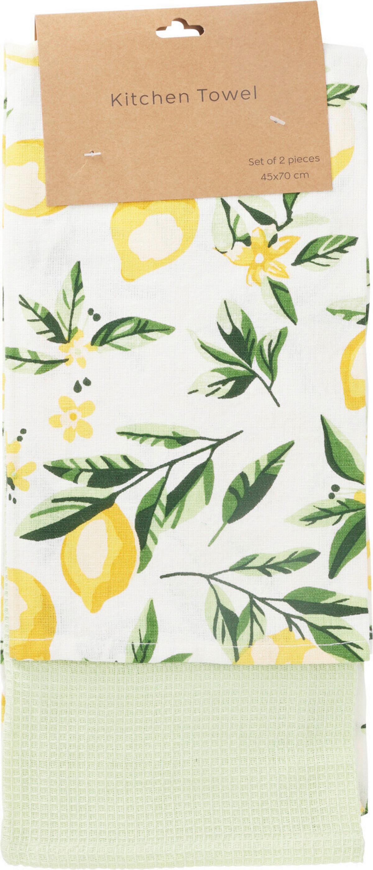 Konyharuha Szett 2db Lemon - Basics, textil (70/45cm)