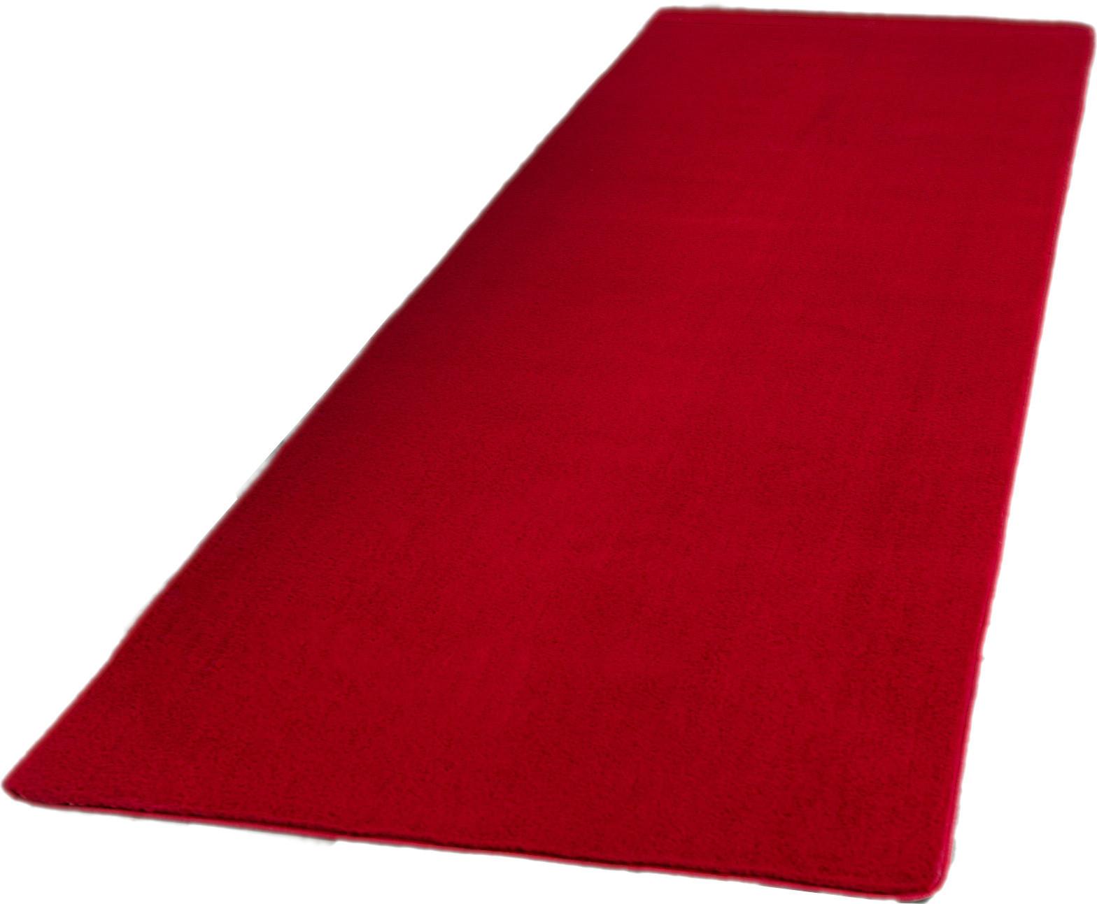 Tekač Joy, Rdeča, 80x250cm - rdeča, Design, tekstil (80/250cm)