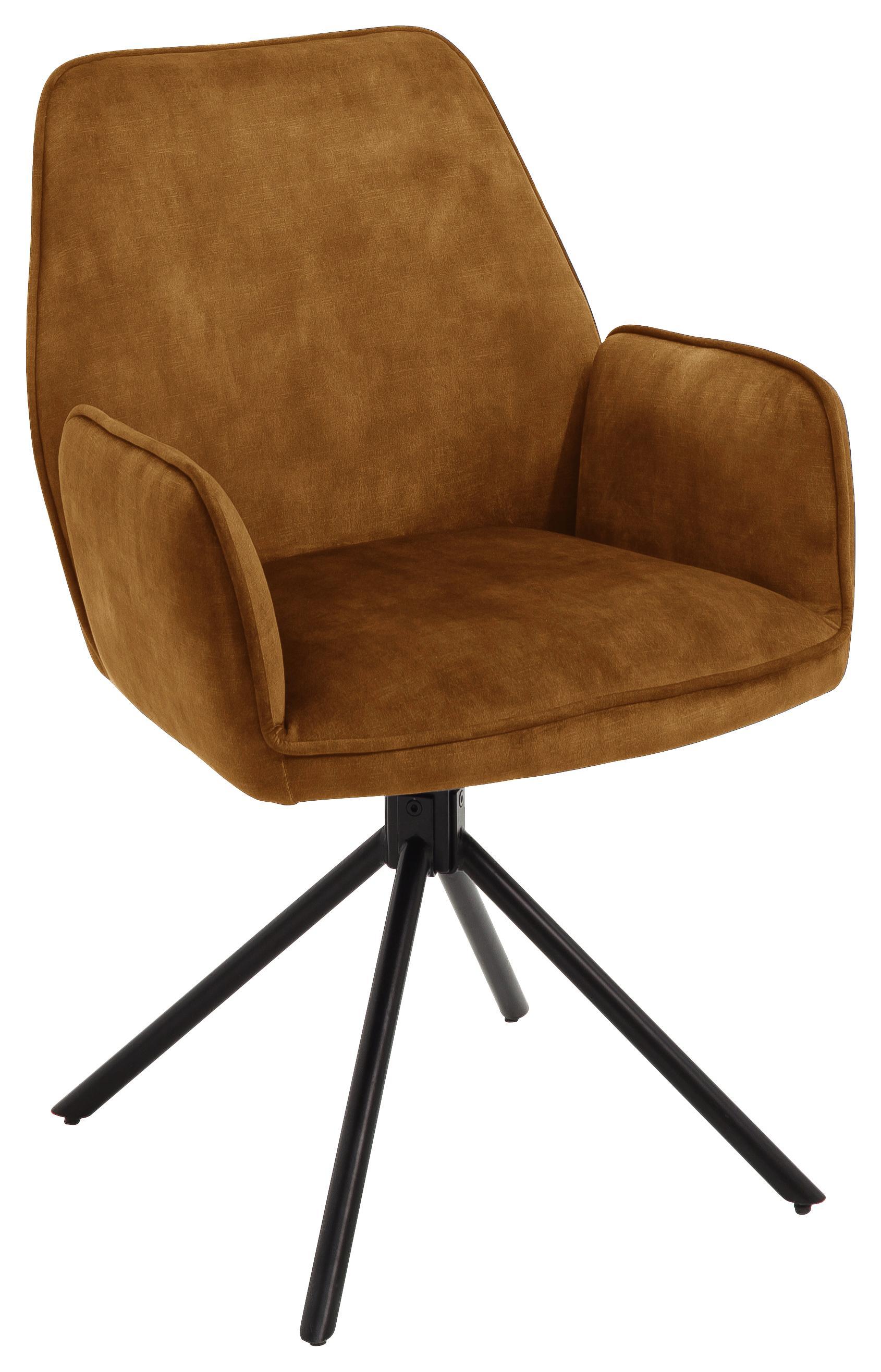 Armlehnstuhl in Currygelb online kaufen