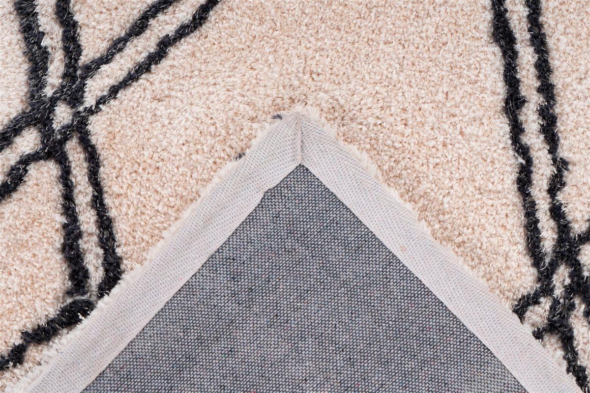 HOCHFLORTEPPICH ORLANDO 125 ELFENBEIN - Creme, Konventionell, Textil (160/230cm) - Kayoom