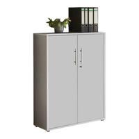 AKTENSCHRANK OFFICE EDITION - Grau, MODERN, Holzwerkstoff (84,4/113,6/33cm) - MID.YOU