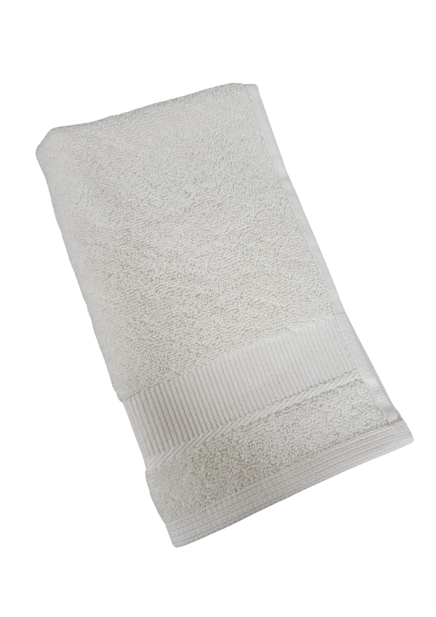 Prosop Ella, cca. 30x50cm - alb, Basics, textil (30/50cm)