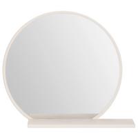 LUSTRO ŚCIENNE BRAVO - kaszmir, Design, materiał drewnopochodny/szkło (65/56/17cm) - Xora