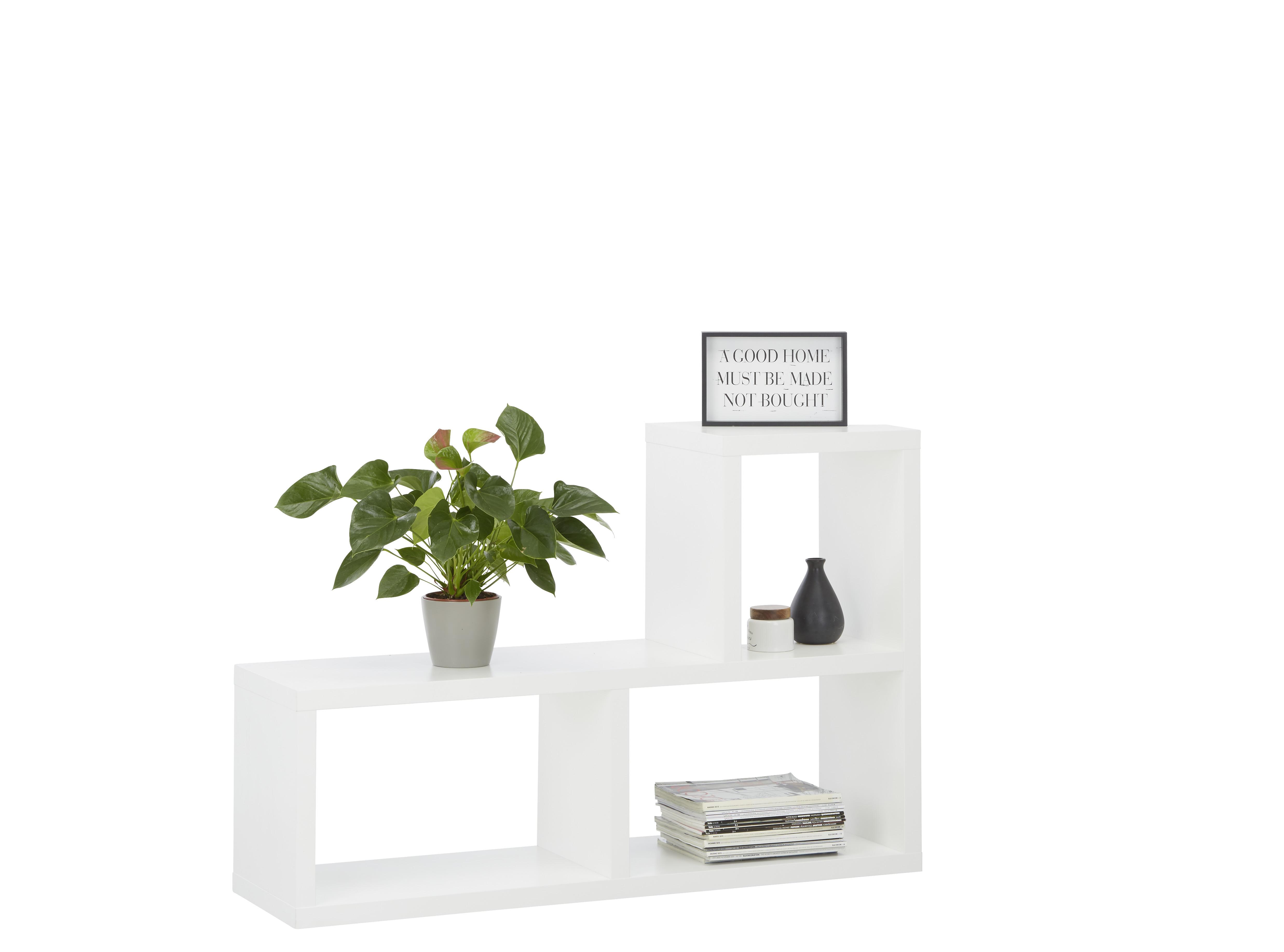 Raumteiler in Weiss - Weiss, Modern, Holzwerkstoff (125/83/35cm) - Modern Living