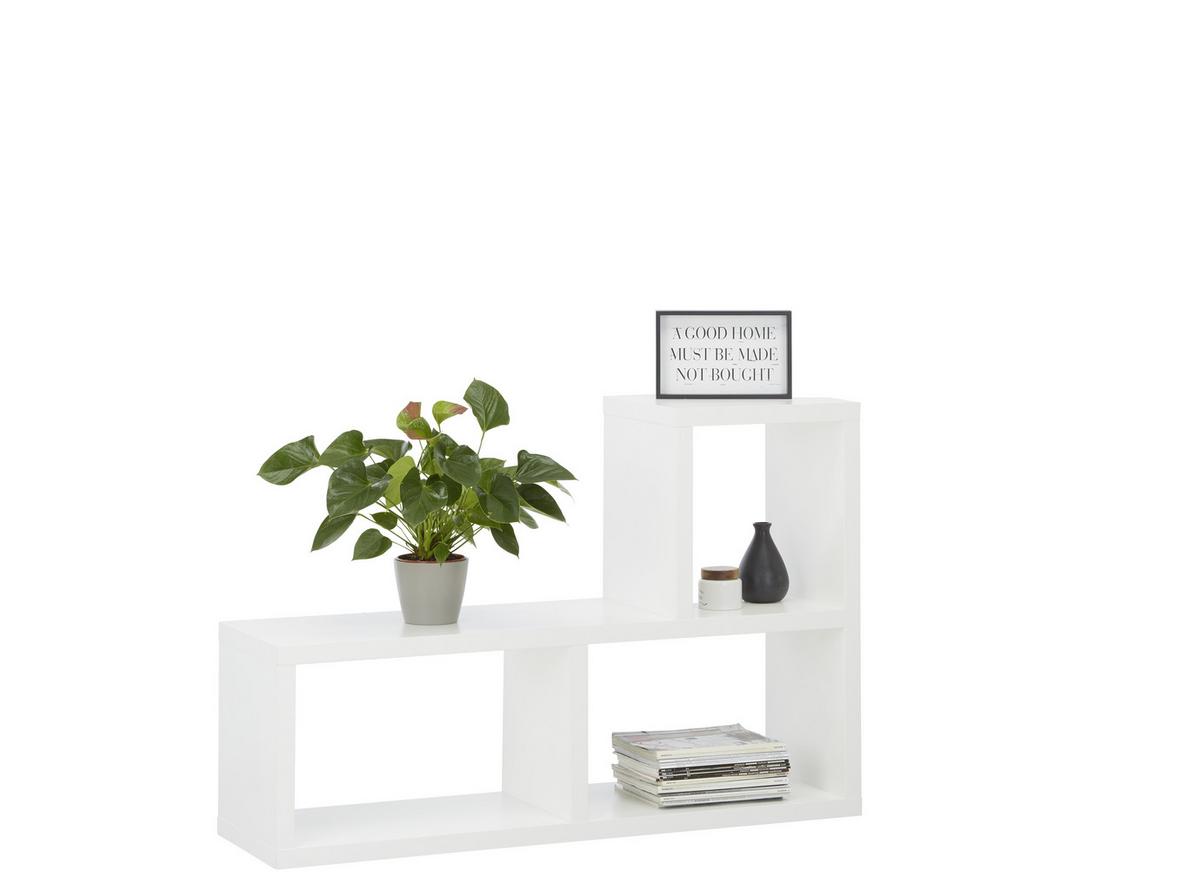 Raumteiler in Weiss - Weiss, Modern, Holzwerkstoff (125/83/35cm) - Mömax