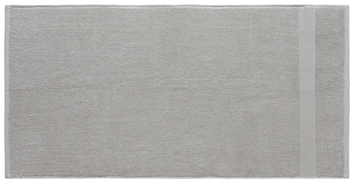 Handtuch Bio Hanna in Grau ca. 50x100cm - Grau, Natur, Textil (50/100cm) - ecoTree